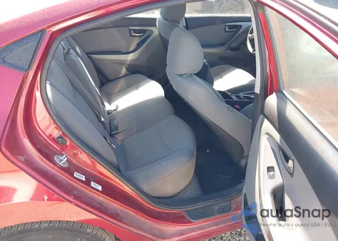 2016 Hyundai Elantra Se from USA, damaged, VIN 5NPDH4AE5GH698985